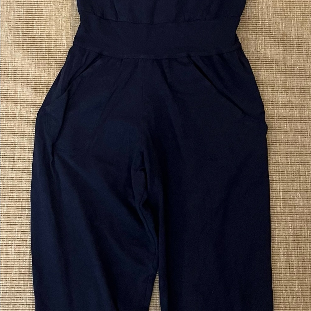 Chic Midnight Blue Jumpsuit